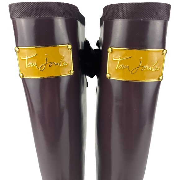 Joules Womens Tom Joule Ribbon Bow Rain Boots Size US 6 / UK4 - Picture 6 of 16